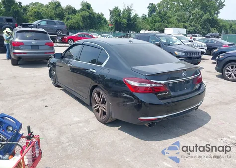 2016 Honda Accord Touring из США, поврежденный, VIN 1HGCR3F96GA023203